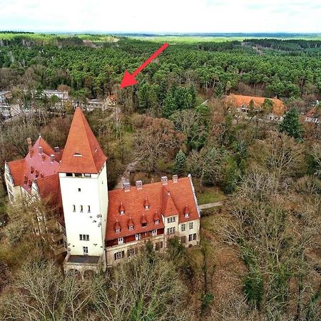 Zolty Domek Nad Jeziorem Lubniewice Exteriör bild